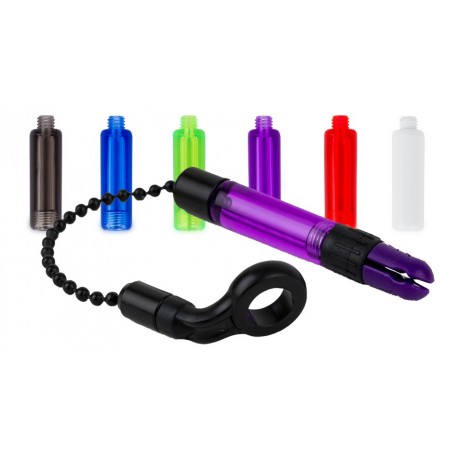 Black label indicator Slik bobbin FOX  Purple