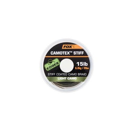 FOX Edges Camotex stiff  Light camo  20m  20Lbs
