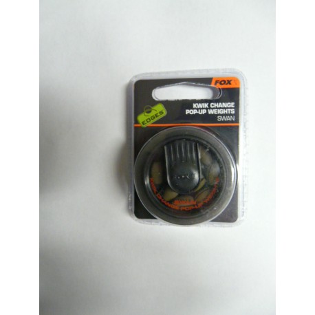 Plombs FOX Edges Kwik change pop-up weights Swan