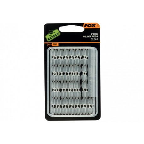 Stop pellets FOX Edges pellet pegs  21mm  Clair