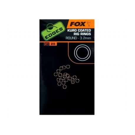 Bagues FOX Kuro Rig rings FOX  2.5mm  small
