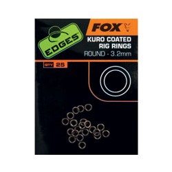 Kuro coated rig rings FOX  3.2mm  medium
