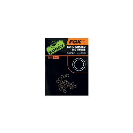 Bagues FOX Kuro Rig rings FOX  3.2mm medium