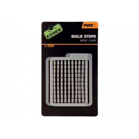 FOX Edges micro boilie stops  Clear