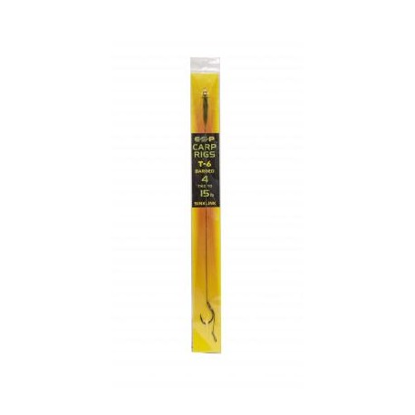 Bas de ligne ESP Carp Rigs avec ardillon T-6 n°10  12Lbs
