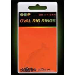 Anneaux ESP Ovales 20 x 4.5mm