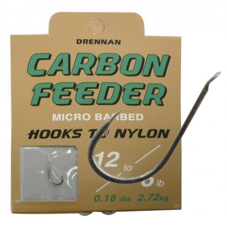 Bas de ligne DRENNAN Carbon feeder n°18  3Lbs