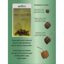Latex DRENNAN Pellet Bands 3mm small