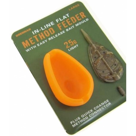Method feeder DRENNAN In-line plat large 35gr + moule et connecteur