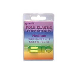 POLEMASTER Large pink connectors for solid rubber bands