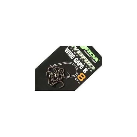 Hameçons KORDA Wide gape Barbless n°10