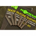 Silicone sleeves KORDA Weedy green