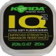 Fluorocarbone KORDA IQ2 extra soft 0.47mm 20Lbs