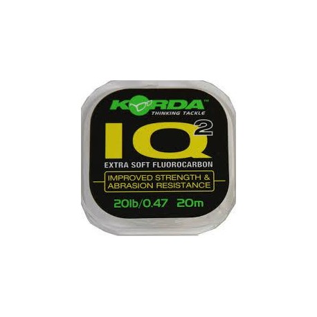 Fluorocarbone KORDA IQ2 extra soft 0.47mm  20Lbs