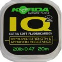 IQ2 extra soft fluorocarbone KORDA 0.47mm  20Lbs