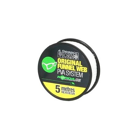 Soluble KORDA Funnel web Yellow 5 meters