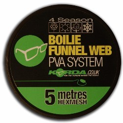 KORDA Funnel web soluble net Green 5 meters