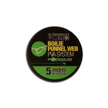KORDA Funnel web soluble net Green 5 meters
