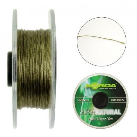 Tresse KORDA Super natural Weedy green  18Lbs