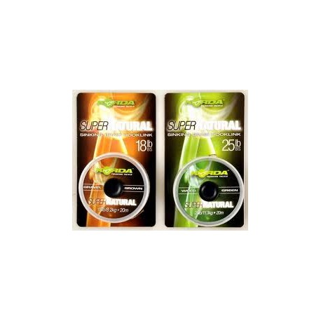 Tresse KORDA Super natural  Gravel brown 18lbs