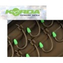 Hameçons KORDA Kaptor kurv shank gravel brown n°10
