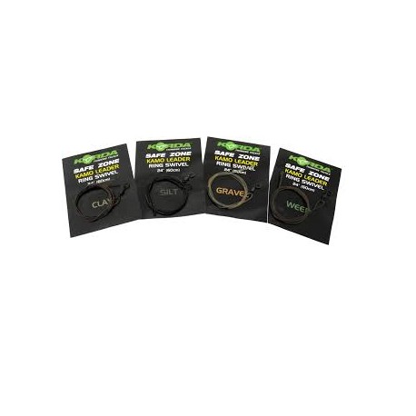 Ring swivel KORDA 1m 18.1kg Clear