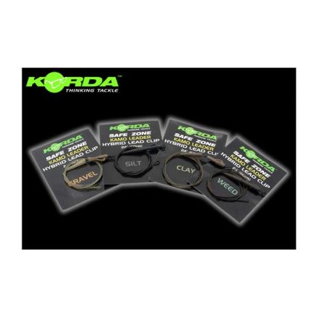 Camo leader KORDA Hybrid clip  40Lbs