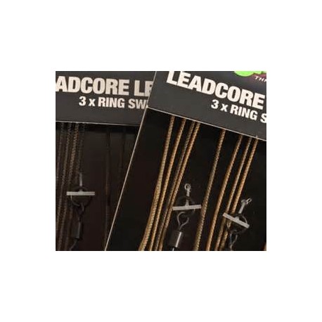 Leadcore leader rings swivel KORDA  Weed/Silt