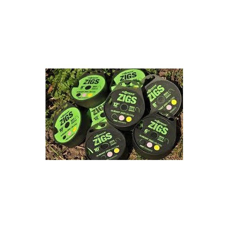 KORDA ready zigs 8' (240cm) size 10