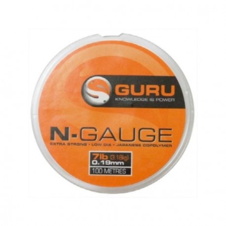 Nylon GURU N-gauge 0.19mm 100m  3.18kg
