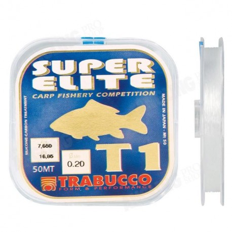 Filo da Pesca Trabucco T1 Carp Fishery Super Elite Nylon Mare Spinning