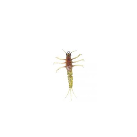 SAVAGE GEAR 3D TPE Mayfly Nymph 5cm 2.5g Olive lure
