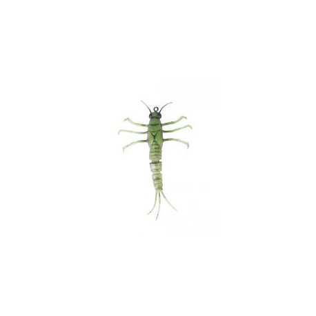 SAVAGE GEAR 3D TPE Mayfly Nymph 5cm 2.5g Yellow belly lure