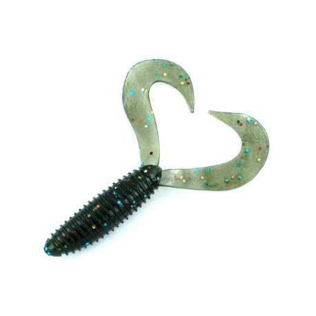 SPRO Twin tail ring grub 8.5cm Watermelon