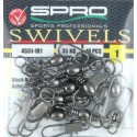 SPRO swivel Barrel interlock snap n°16