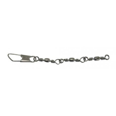 SPRO 3 swivel jointed swivel safety snap n°12