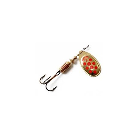 Spoon MEPPS Aglia n°3 Gold red dots