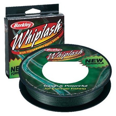 Tresse BERKLEY Whiplash pro 0.08mm 12.3kg 274m  Vert