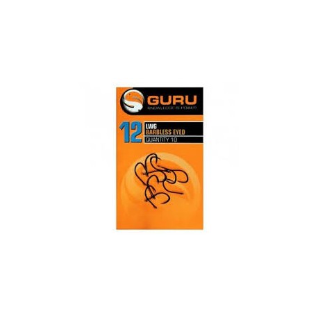 GURU LWG Barbless eyed hooks n°20