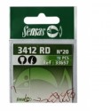 Hooks SENSAS 3412 Red n°18
