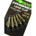 KORDA Hybrid lead clip Clay