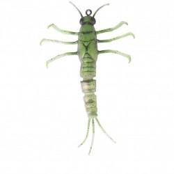 Lure SAVAGE GEAR 3D TPE Mayfly Nymph 5cm 2.5g Green