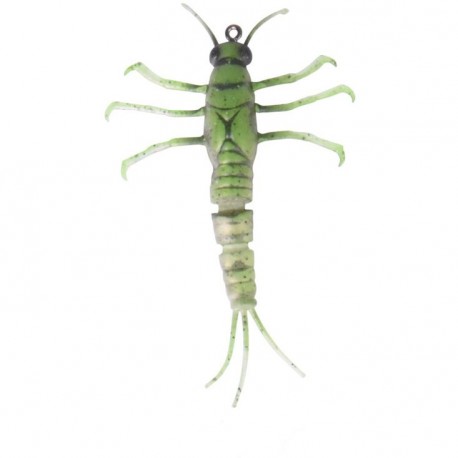 Lure SAVAGE GEAR 3D TPE Mayfly Nymph 5cm 2.5g Green