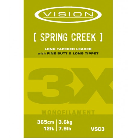 Trout leader VISION 6X 12ft/365cm 3.3lb/1.5kg