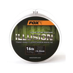 FOX Edges Fluorocarbon Illusion Soft Mainline Trans khaki 200m 16Lb/7.27kg 0.35mm
