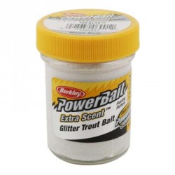 Pâte BERKLEY Natural Scent Glitter Bloodworm white