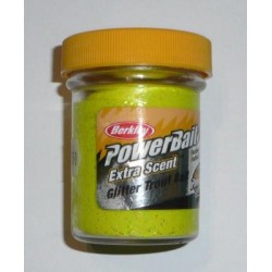 BERKLEY Natural Scent Glitter Garlic sunshine yellow paste