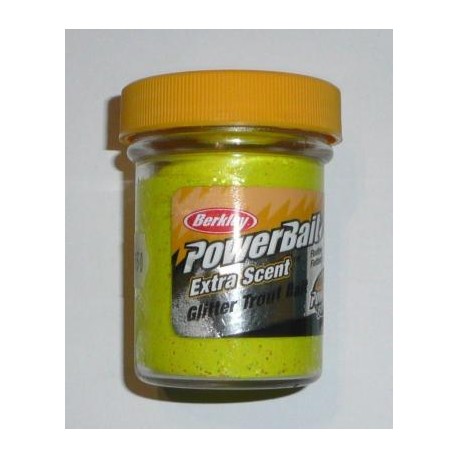 Pâte BERKLEY Natural Scent Glitter  Garlic sunshine yellow