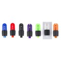 Black label indicator Slik bobbin Clip FOX  Green