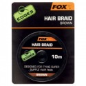 FOX Edges Hair braid Brown  10m